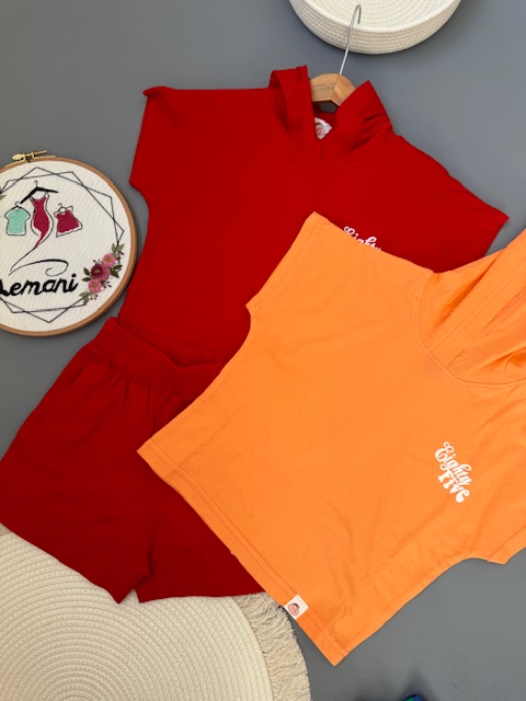 هودی شلوارک اسپرت مناسب ۱تا۷سال