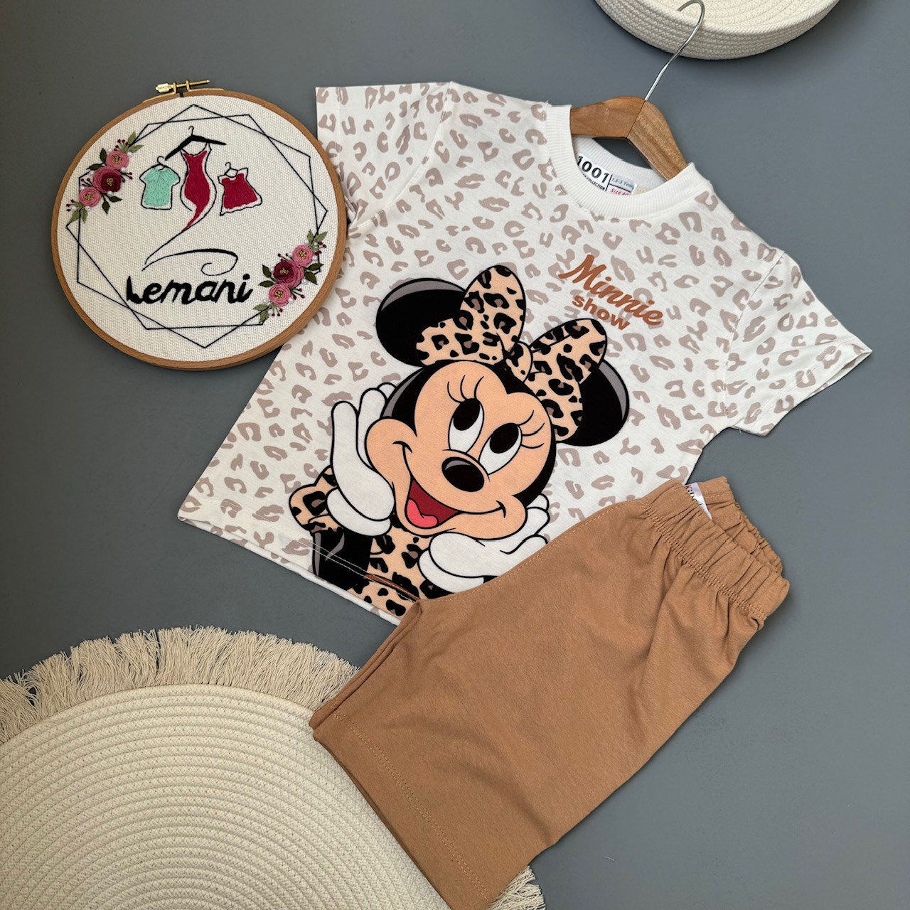 تیشرت شلوارک میکی سایز۴۵ تا۶۰