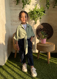 کراپ دخترانه گره ای پنبه