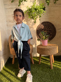 کراپ دخترانه گره ای پنبه
